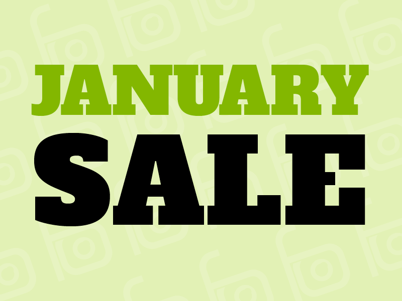 January Sale – FREE Anti-Reflection Coatings!